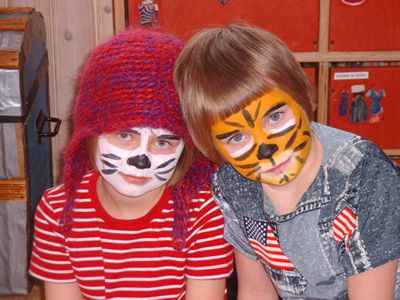 Children at the Leisure-time centre